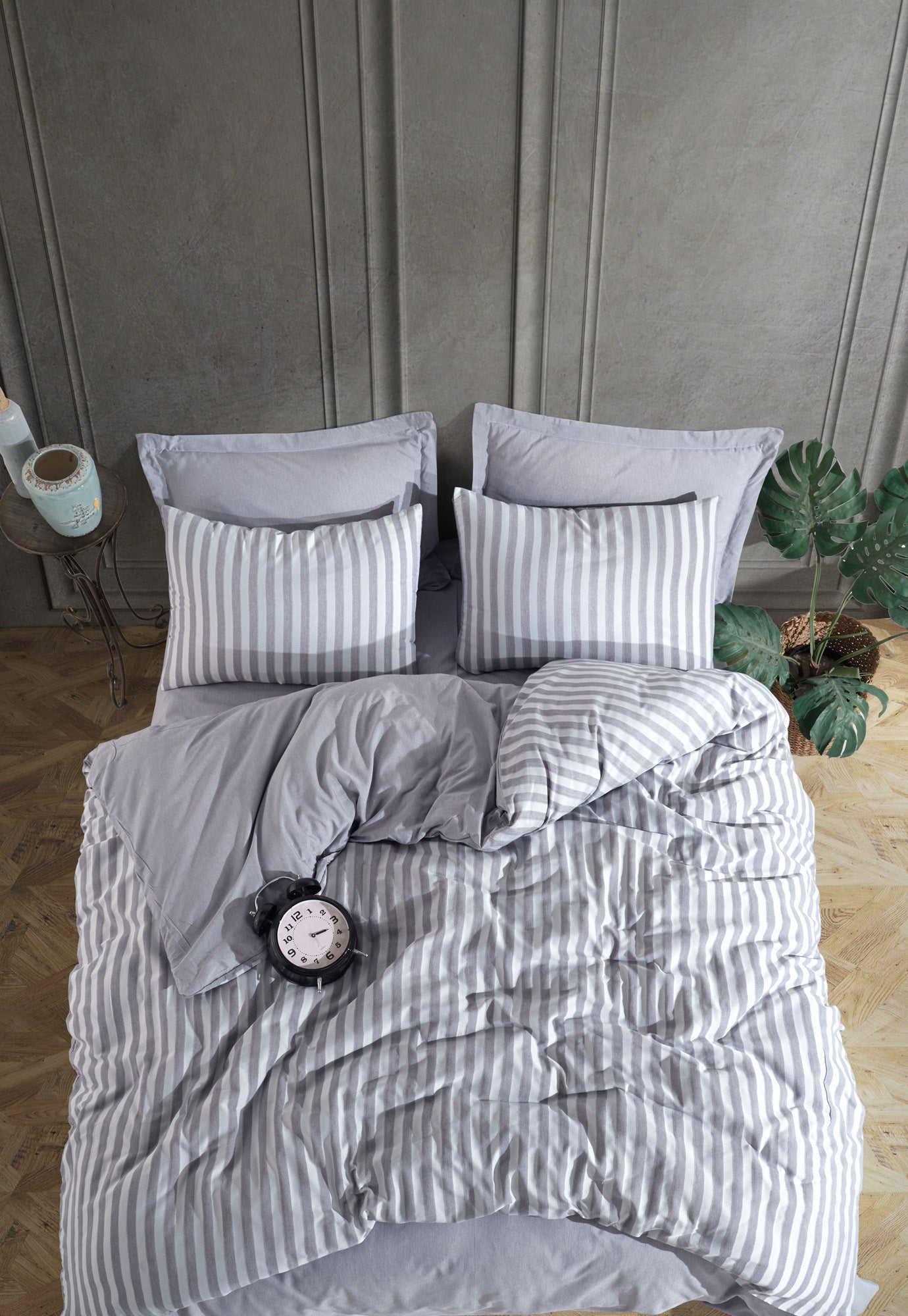 Road Potlu Çift Kişilik A.Gri - Nevresim Takımı - 029471