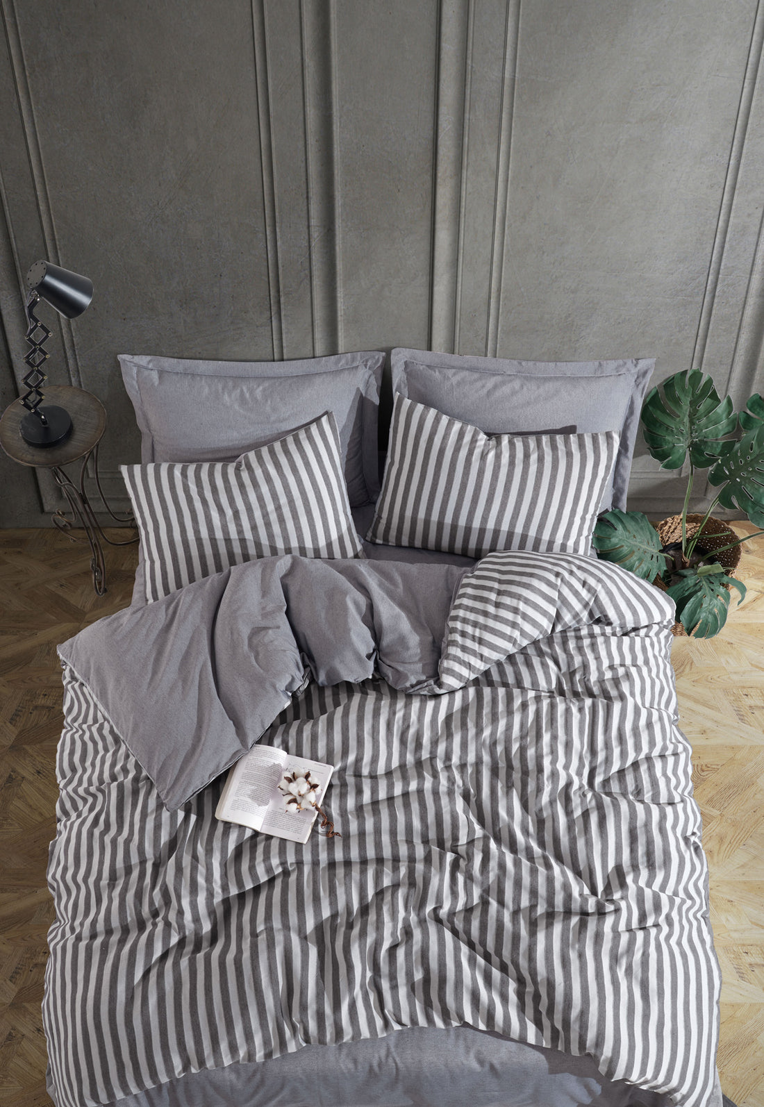 Road Potlu Çift Kişilik Siyah - Nevresim Takımı - 029498