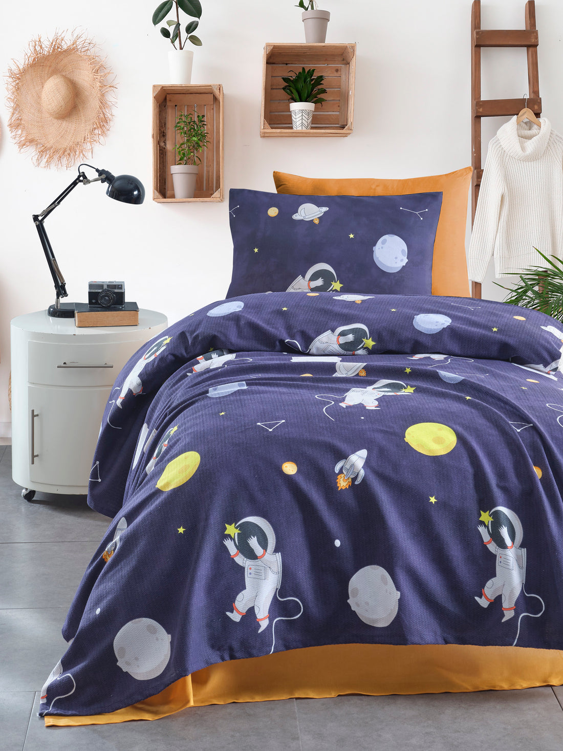 Astron Tek Kişilik Lacivert - Pike Takımı - 030021