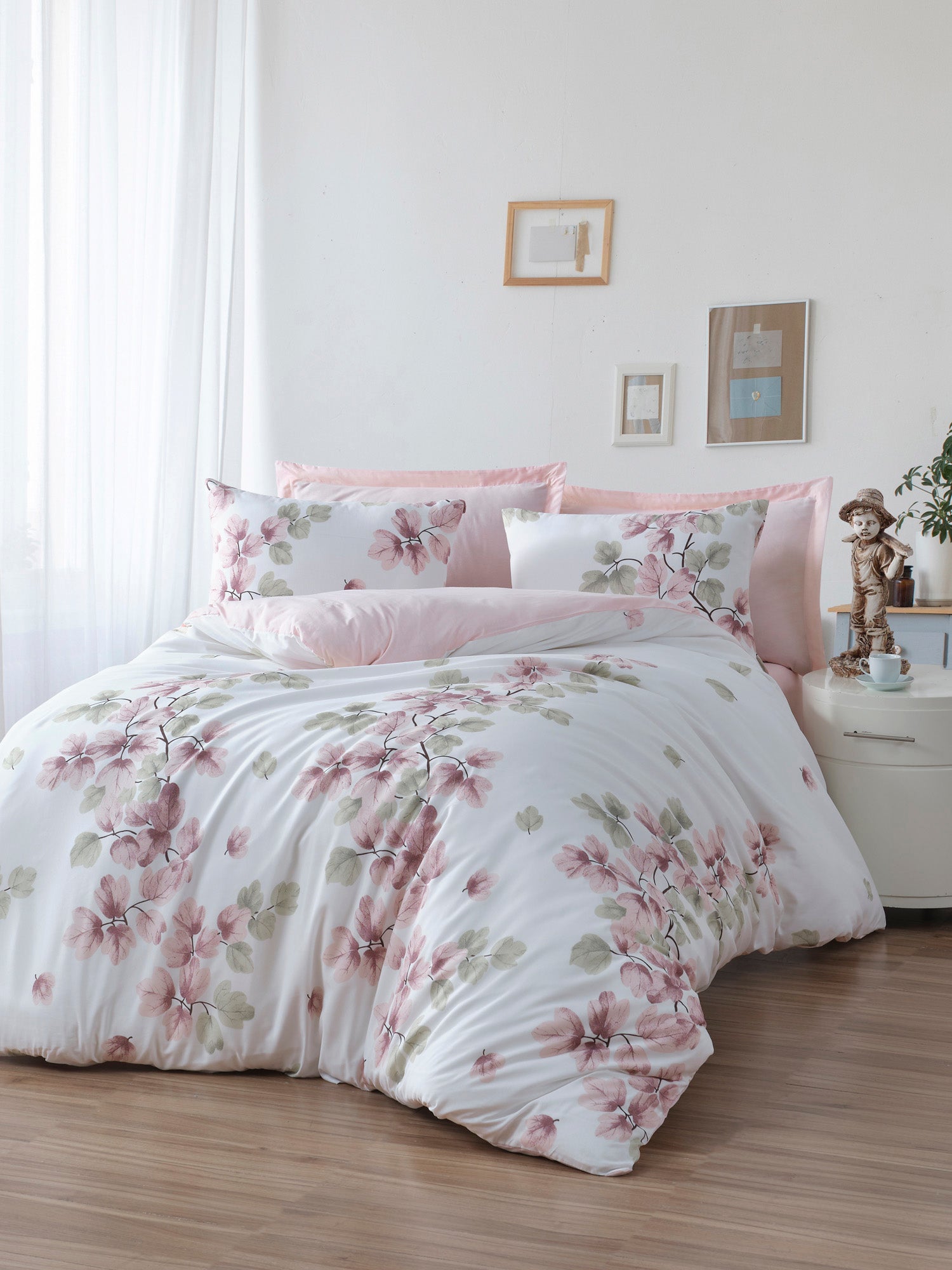 Spring Çift Kişilik Beyaz - Nevresim Takımı - 030230