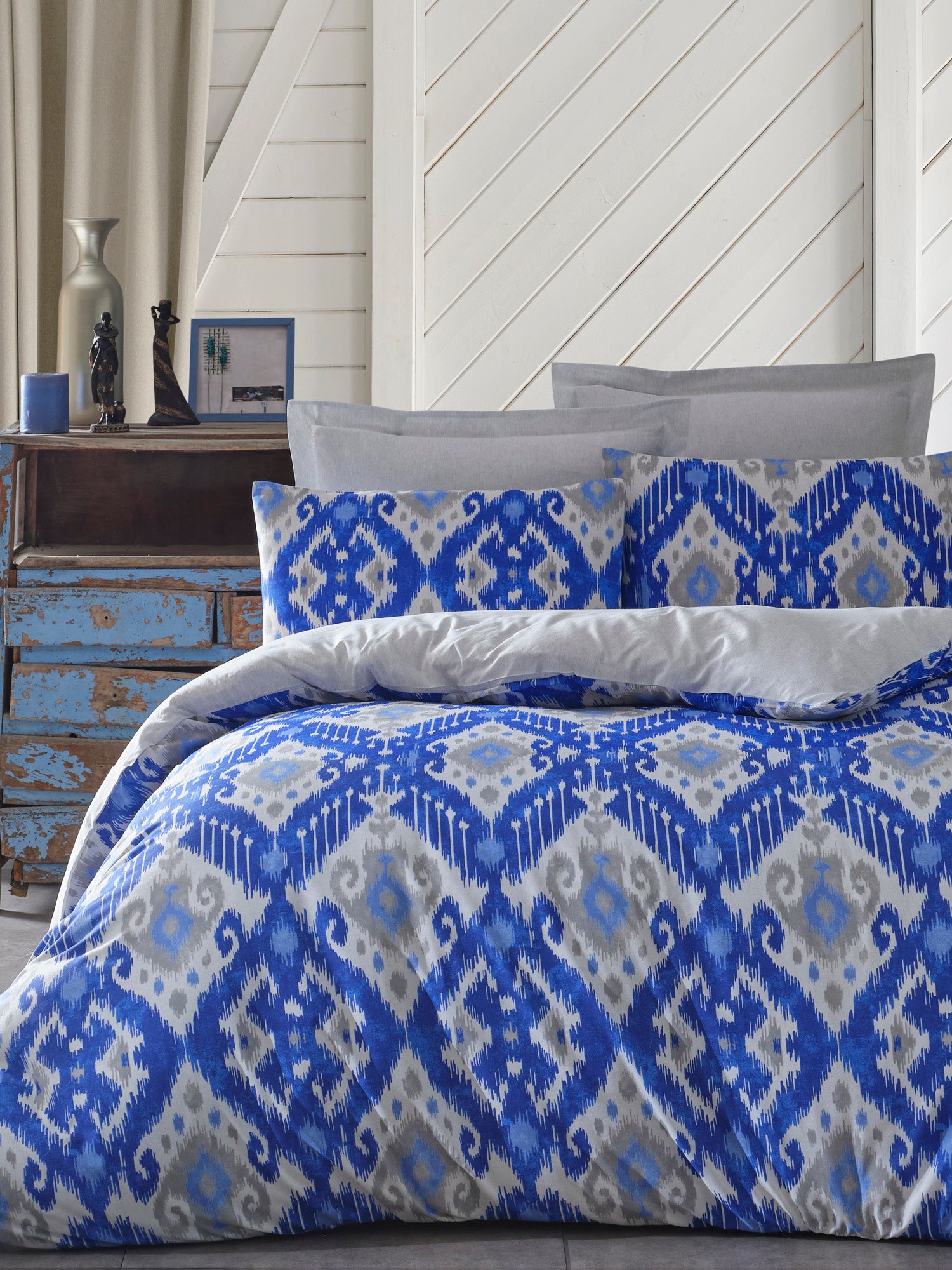 Stella Tek Kişilik Mavi - Nevresim Takımı - 030324