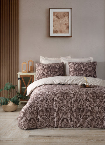 Muster Çift Kişilik Kahve - Nevresim Takımı - 030512