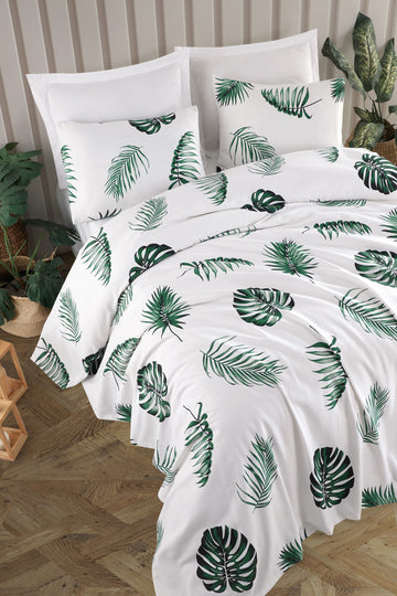 Dominik Çift Kişilik Beyaz - Pike - 030535