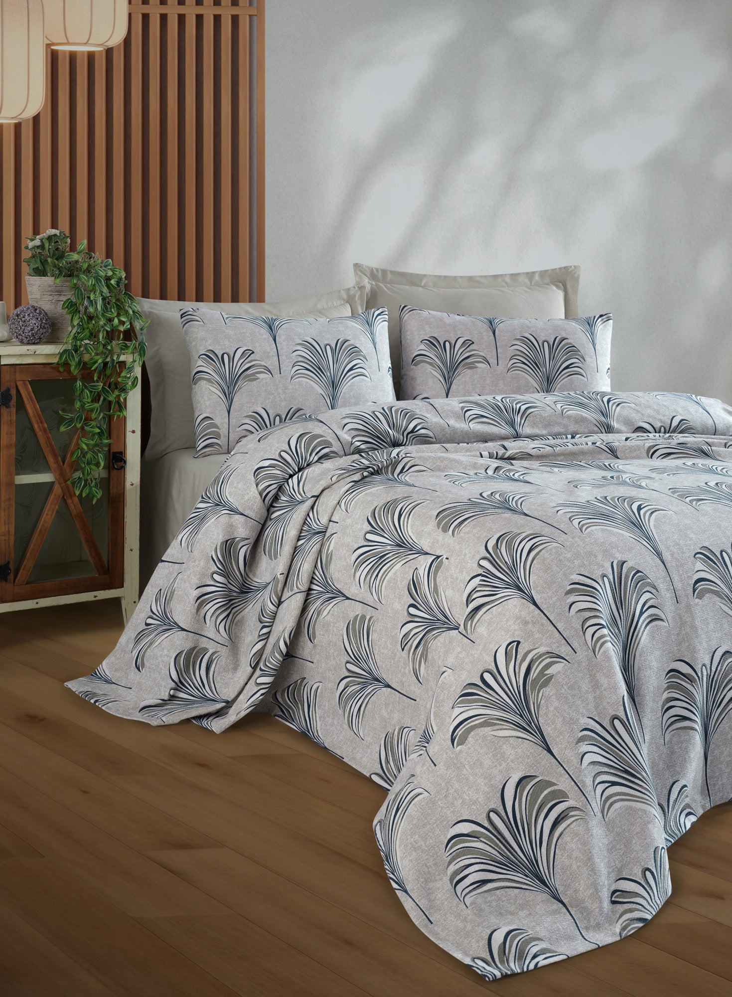 Santo Tek Kişilik Mavi - Pike / Pike Takımı - 030923