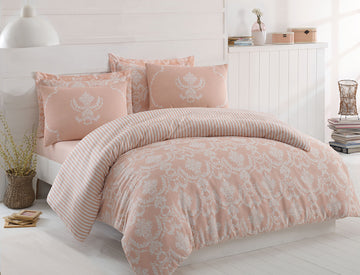 Pure Çift Kişilik Pudra - Nevresim Takımı - 010220