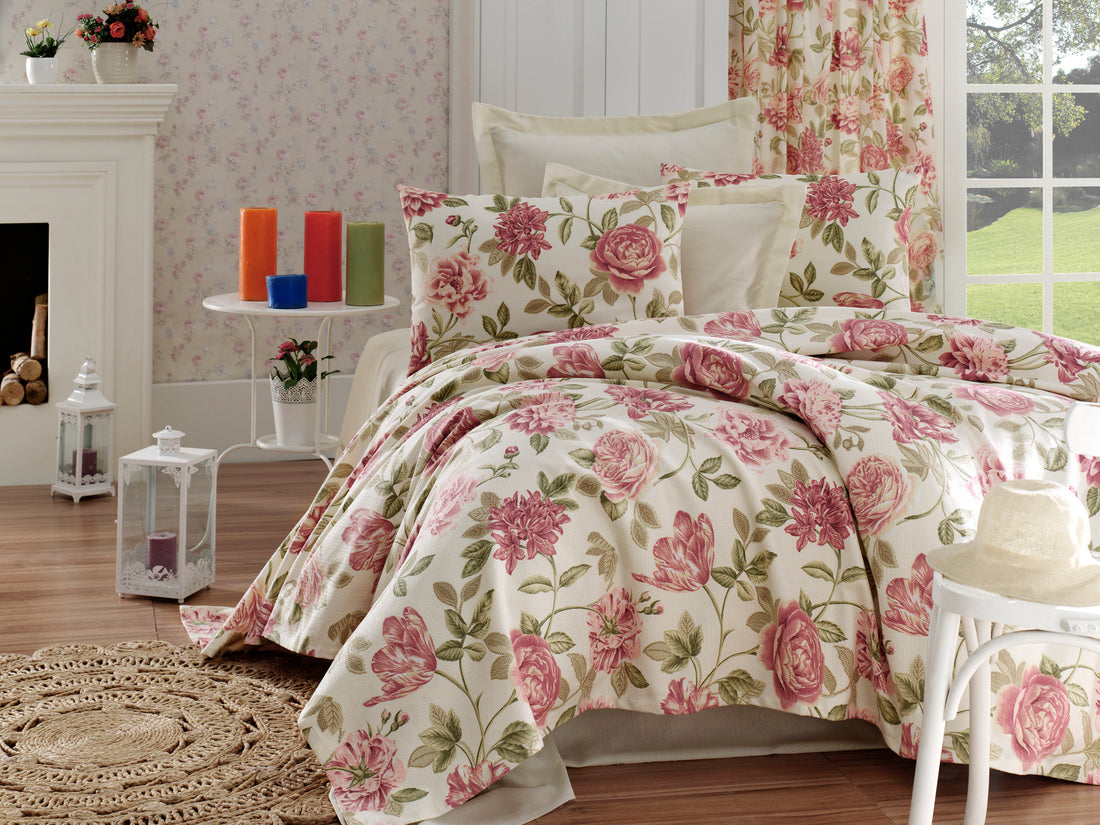 Care Çift Kişilik Pembe - Pike - 015761