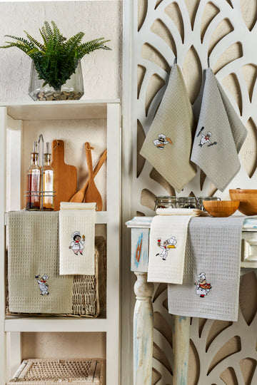 Şef - 6'lı Mutfak Kurulama Bezi