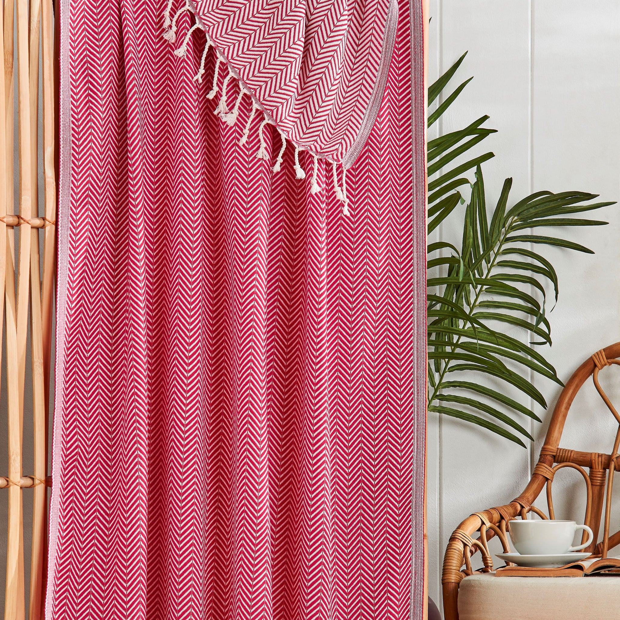 Kırmızı Peştamal 90x180 cm