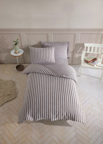 Road Potlu Tek Kişilik Kahve - Nevresim Takımı - 029490