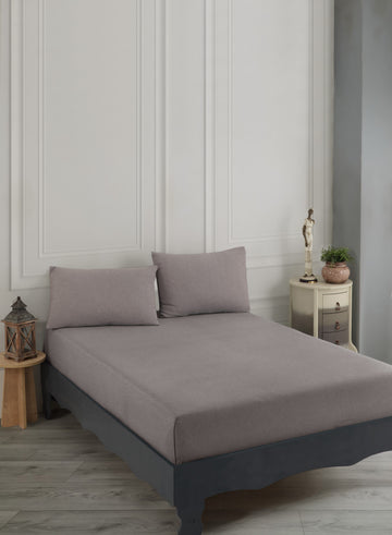 Road Potlu Tek Kişilik Kahve - Çarşaf Yastık Seti - 029496