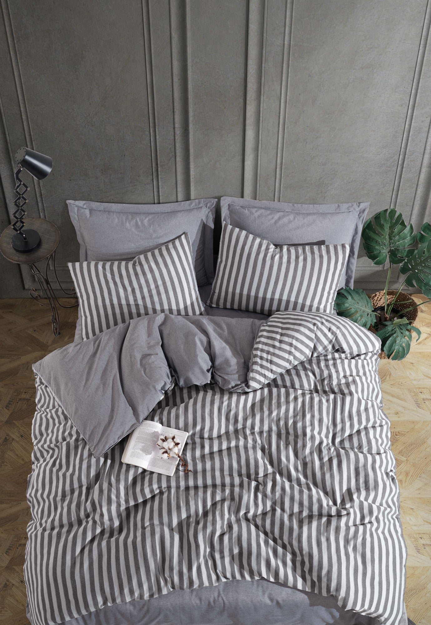 Road Potlu Çift Kişilik Siyah - Nevresim Takımı - 029498