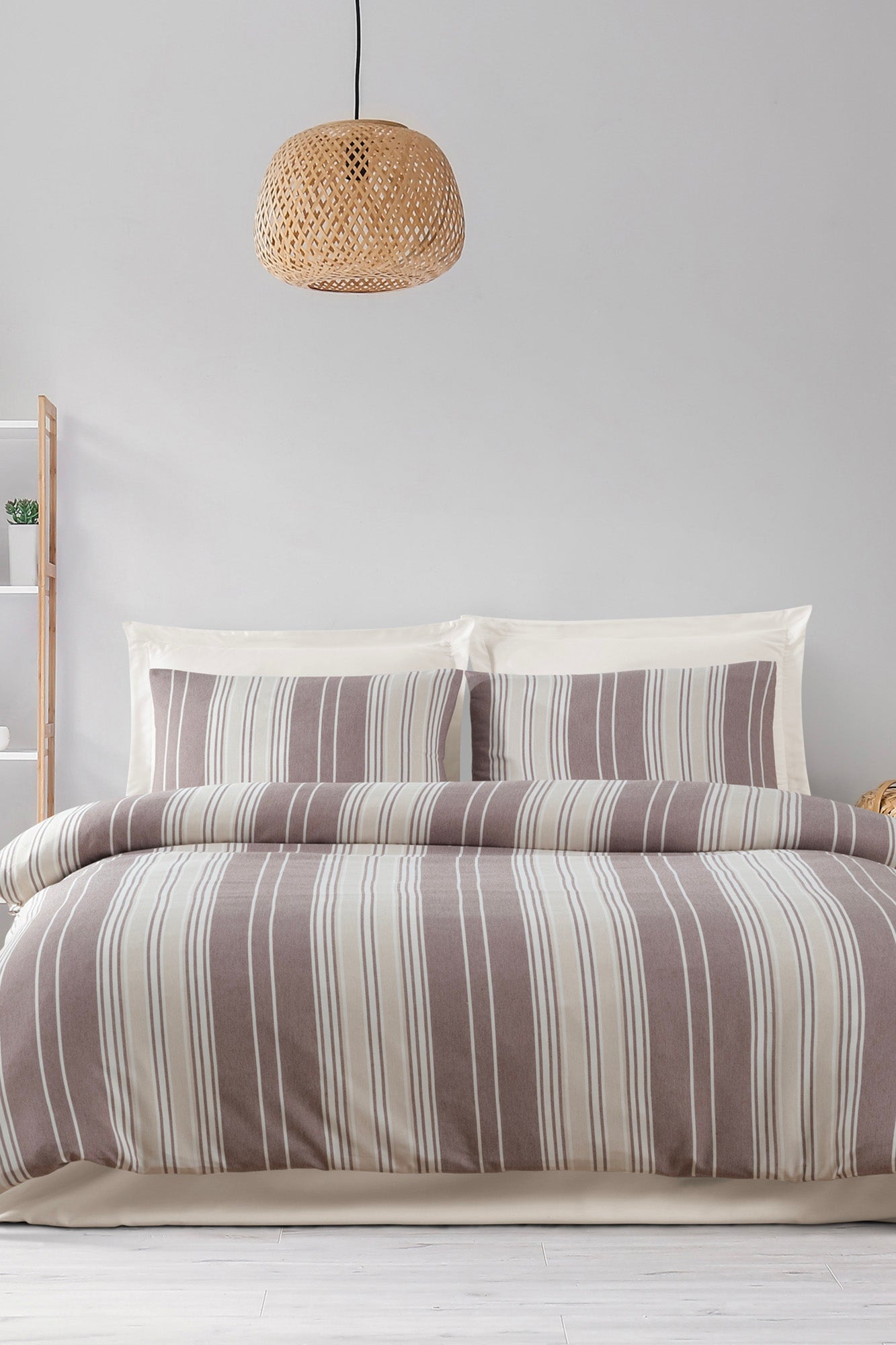 Lima Çift Kişilik Kahve - Nevresim Takımı - 029633