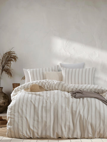 Hamilton Çift Kişilik Bej - Nevresim Takımı - 030067