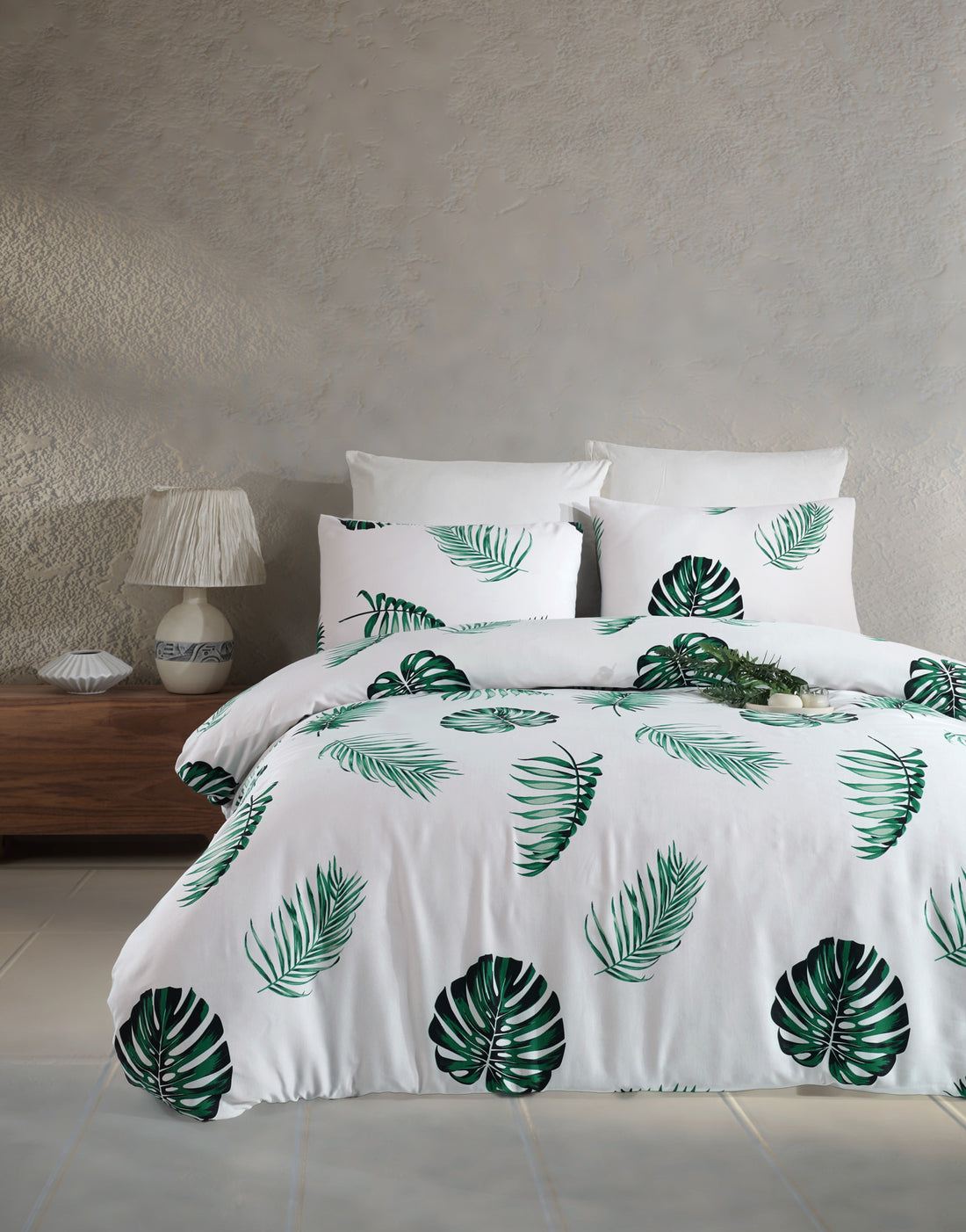 Dominik Çift Kişilik Beyaz - Nevresim Takımı - 030514