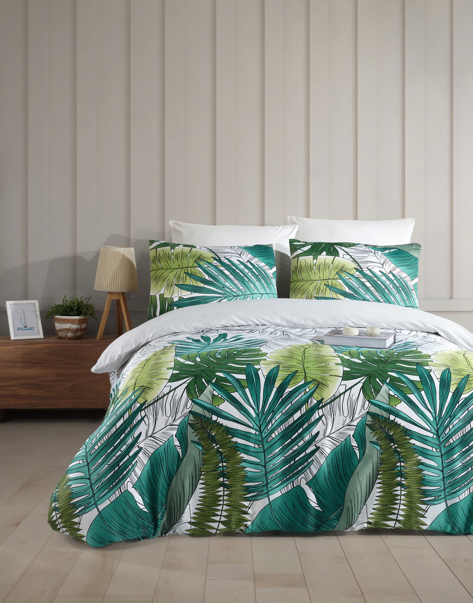 Nui Çift Kişilik Beyaz - Nevresim Takımı - 030522