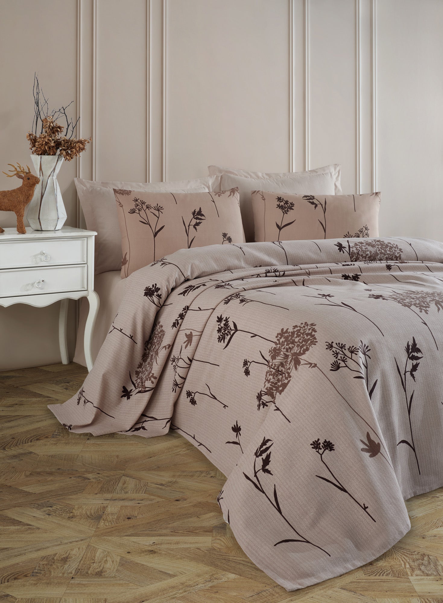 Efil Çift Kişilik Kahve - Pike / Pike Takımı - 030758