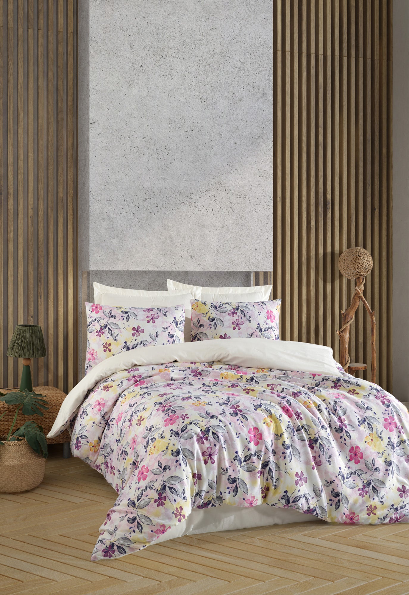 Luna Çift Kişilik Lila - Nevresim Takımı - 031004