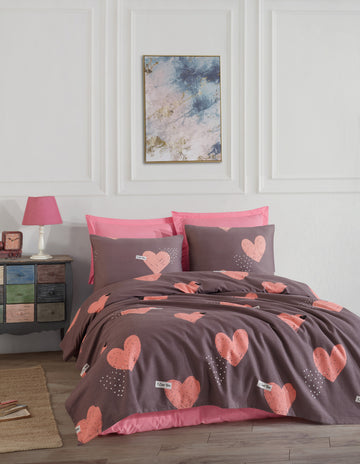 Jana Çift Kişilik Pembe - Pike / Pike Takımı - 031094