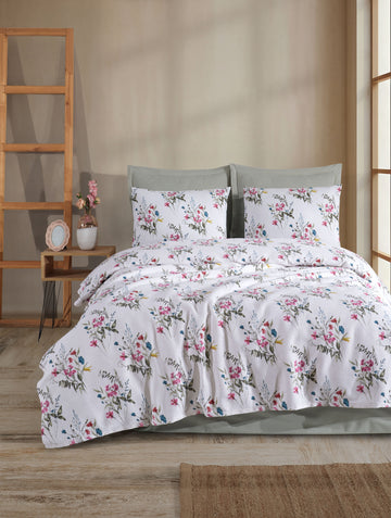 Açelya Çift Kişilik Beyaz - Pike Takımı - 031745