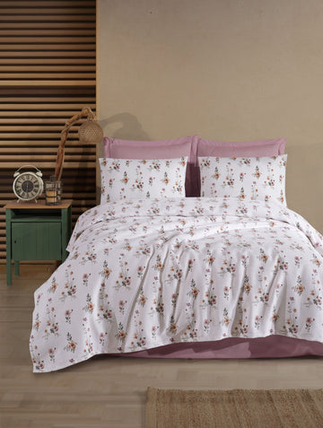 Buket Çift Kişilik Beyaz - Pike Takımı - 031751