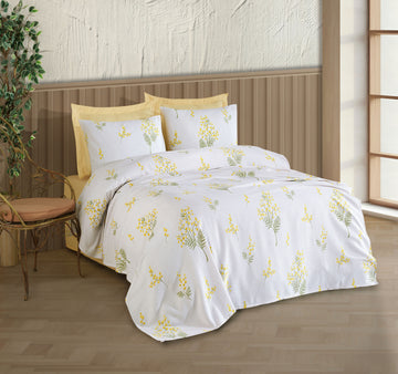Mimoza Çift Kişilik Sarı - Pike Takımı - 031781