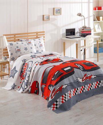 Crazy Tek Kişilik Kırmızı - Pike Takımı - 009024