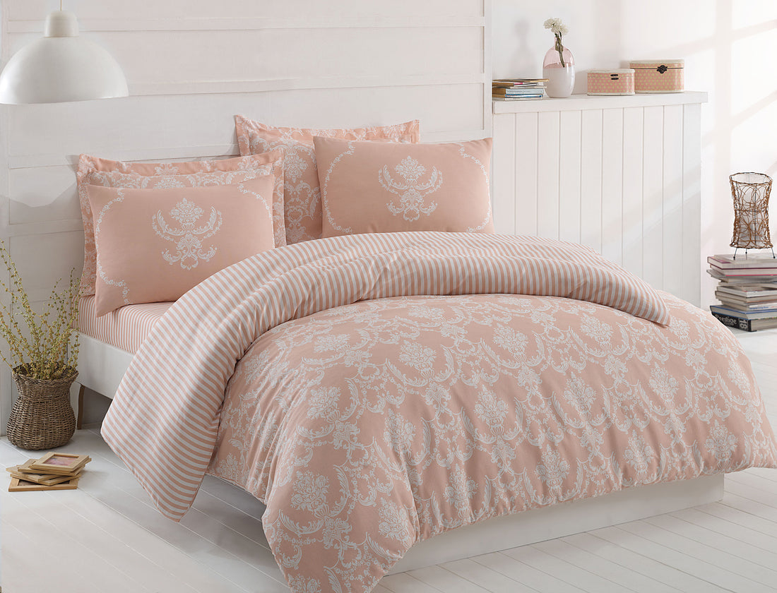 Pure Çift Kişilik Pudra - Nevresim Takımı - 010220