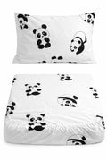 Panda Beyaz 100x200cm Çarşaf Seti