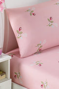Alanur Pembe 100x200cm Çarşaf Seti
