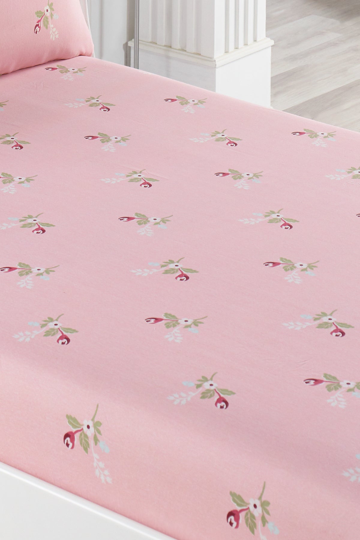 Alanur Pembe 100x200cm Çarşaf Seti