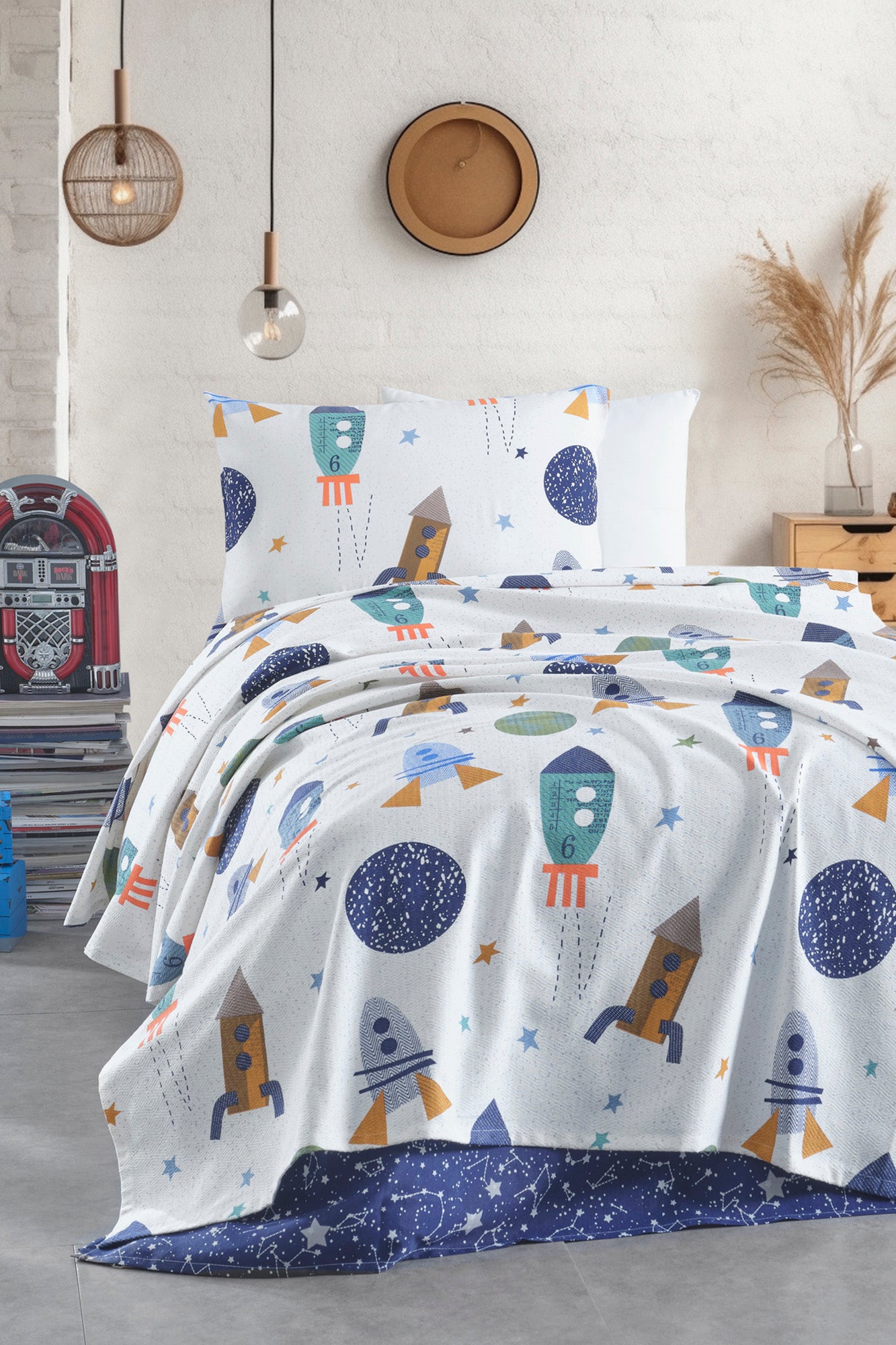 Spacex Tek Kişilik Lacivert - Pike Takımı - 020151