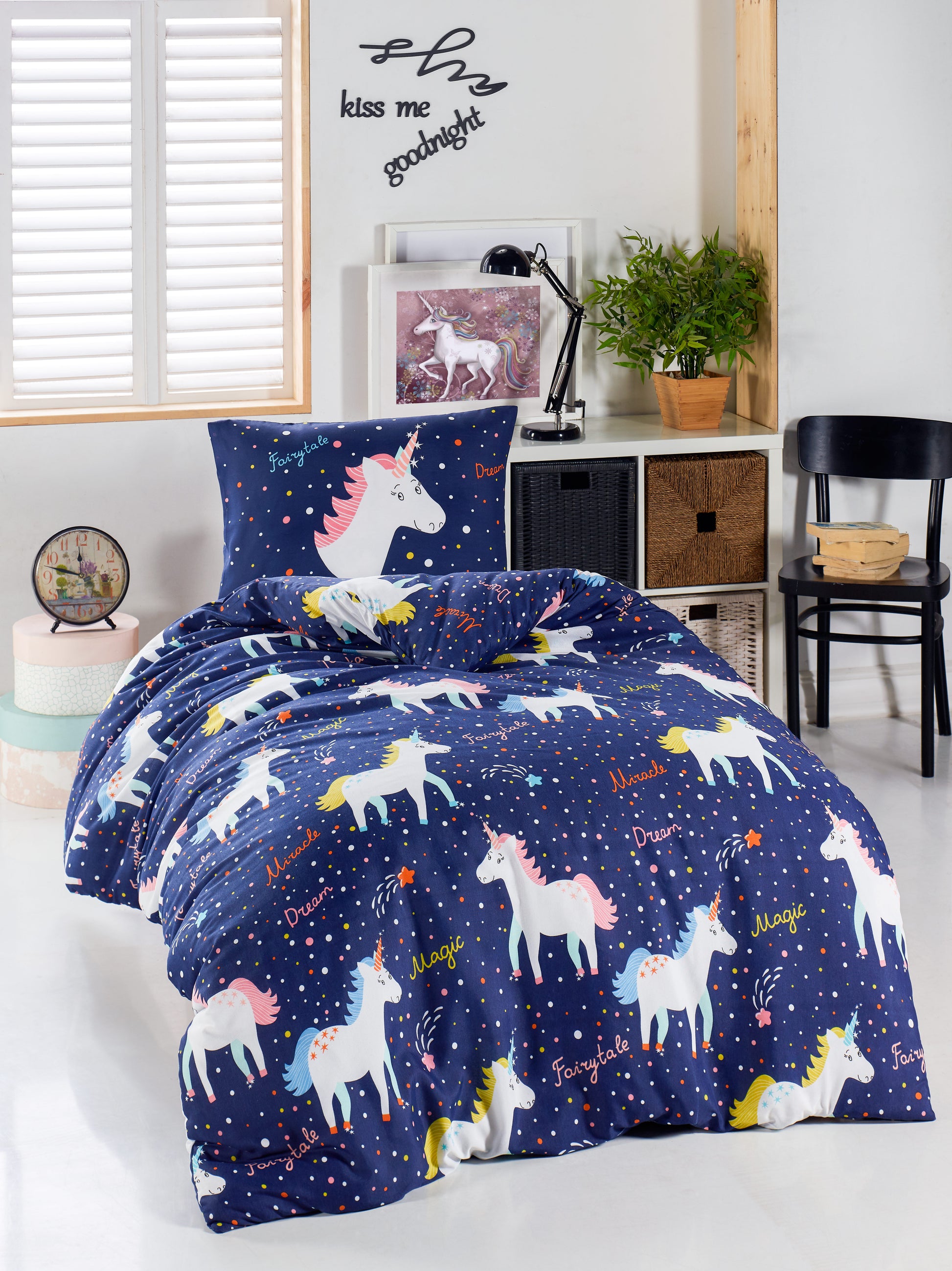 MagicUnicorn Laci Junior Tek Kişilik Nevresim Seti