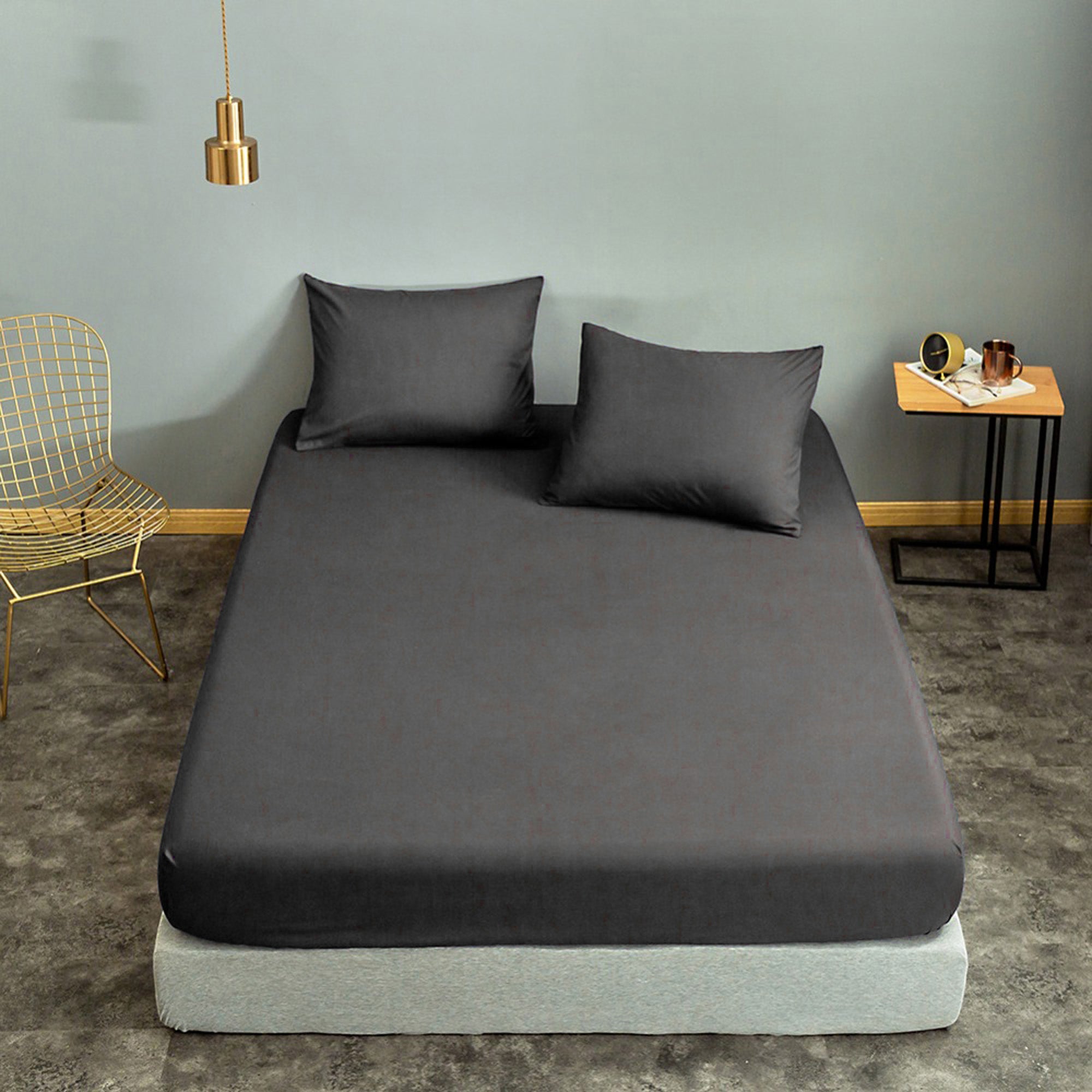 Basic Tek Kişilik Füme - Çarşaf - 028746