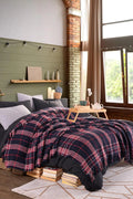 Warm Soft Lacivert Çift Kişilik Battaniye