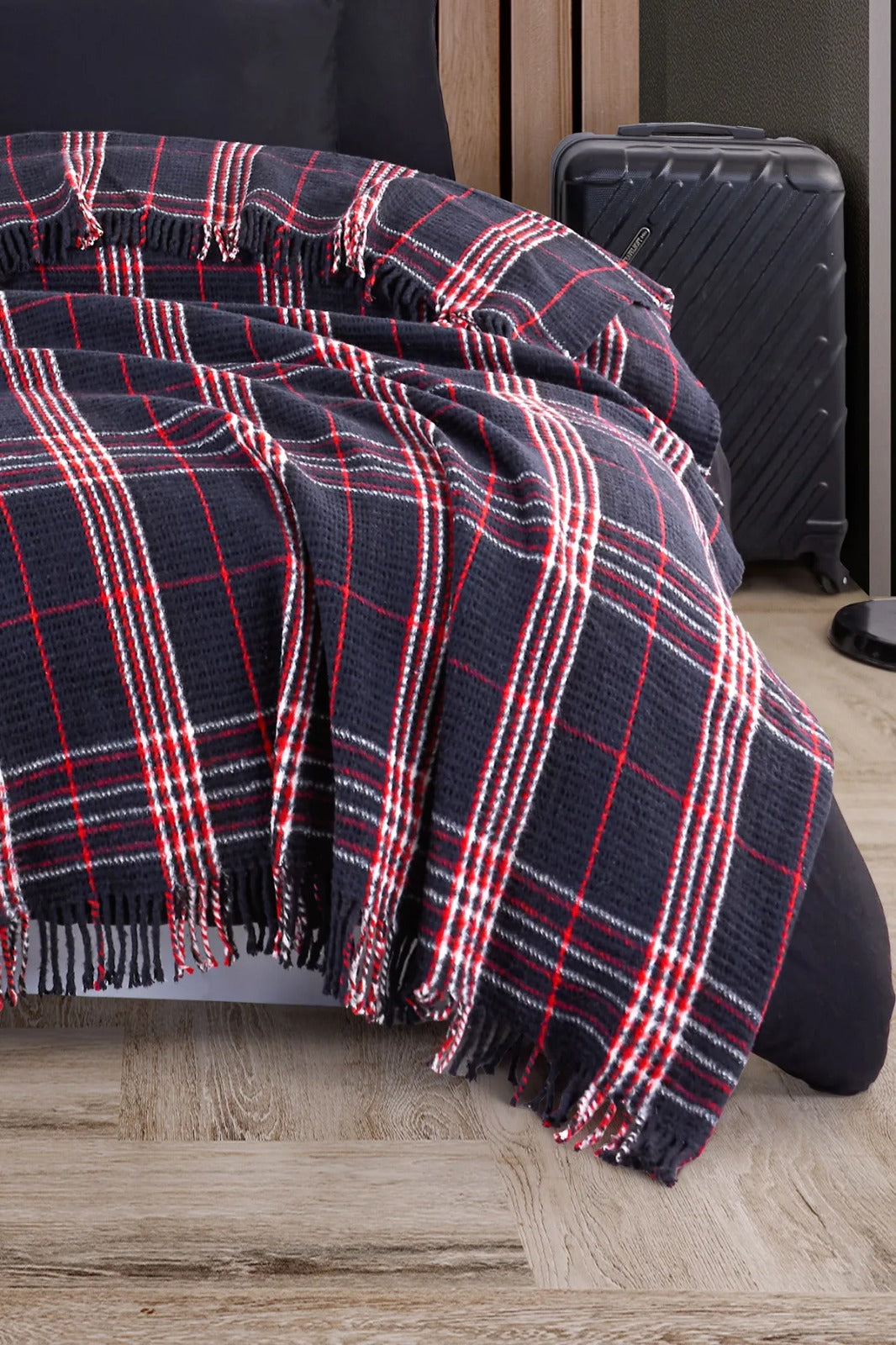 Warm Soft Lacivert Tek Kişilik Battaniye