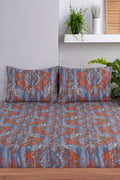Hitit Lacivert 160x200cm Çarşaf Seti