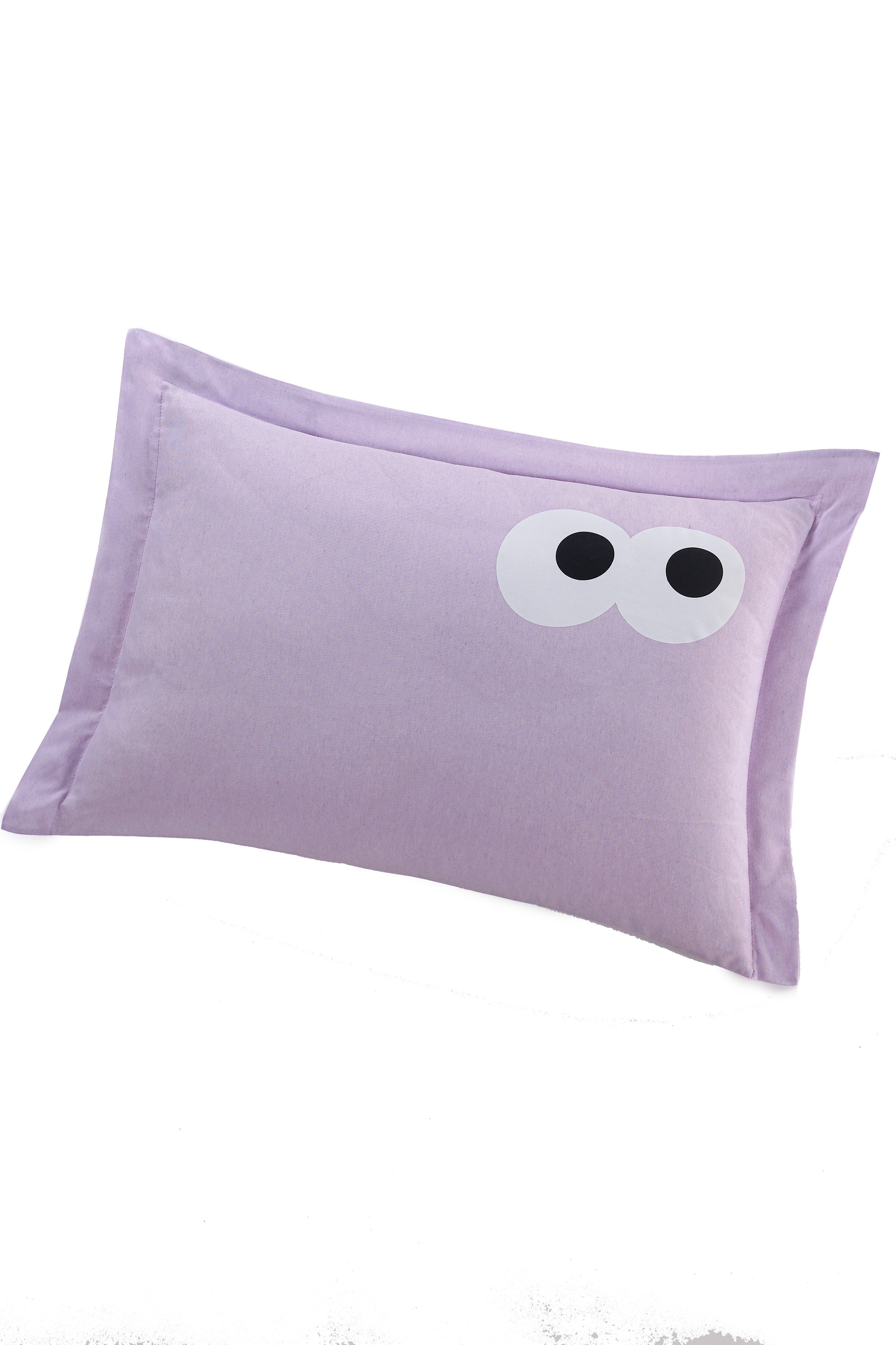 Funny Lila Oxford Yastık Kılıfı