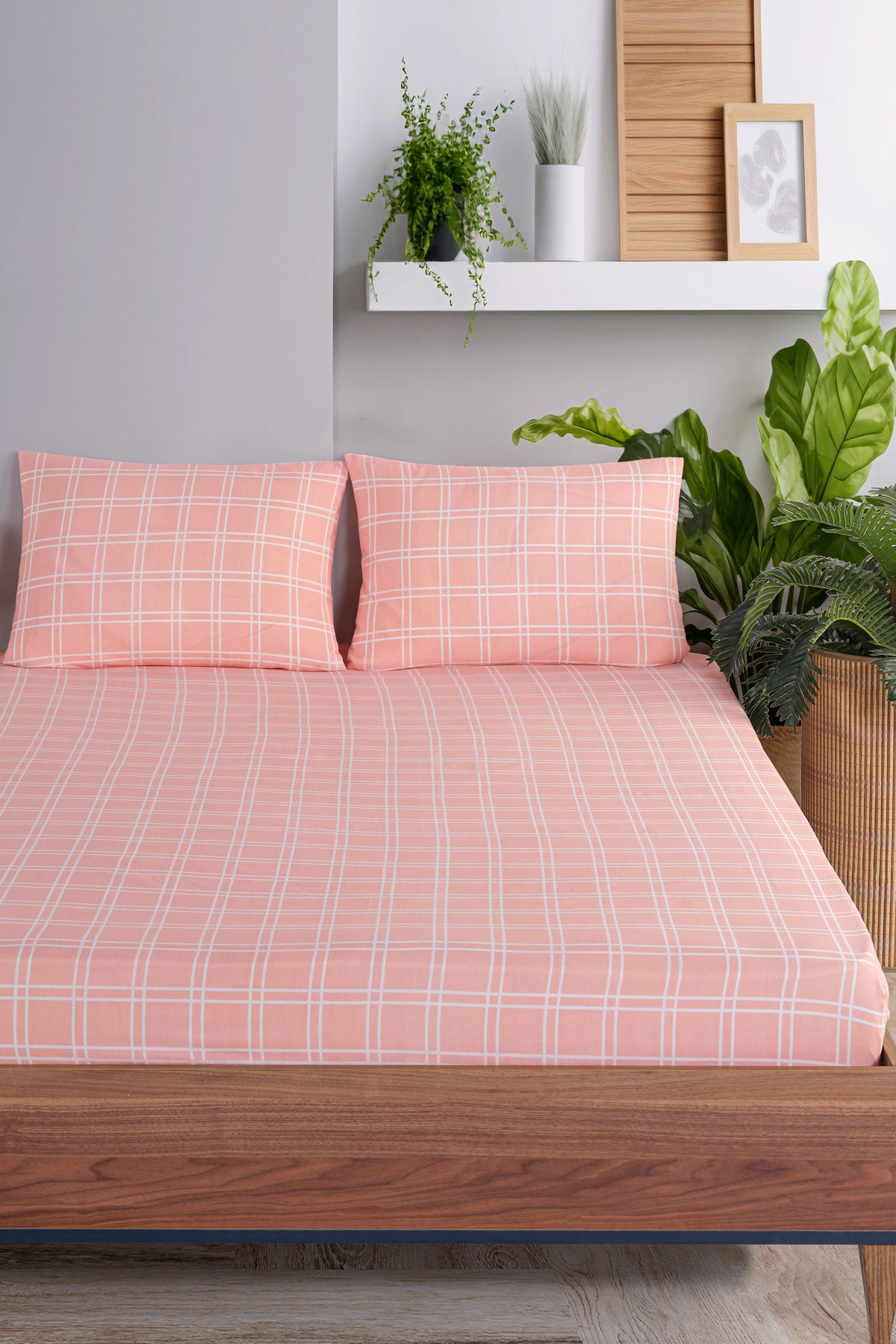 Tavşancık Kombin Pembe 100x200cm Çarşaf Seti
