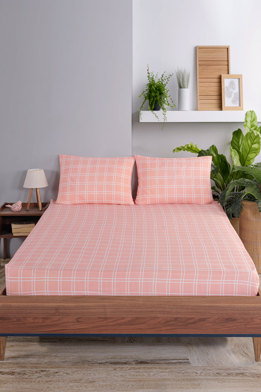 Tavşancık Kombin Pembe 100x200cm Çarşaf Seti