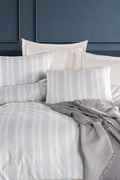 Soft Line Gri Çift Kişilik Nevresim Takımı