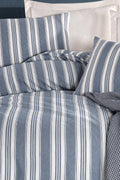 Soft Line Lacivert Çift Kişilik Nevresim Takımı