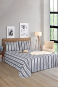 Soft Line Antrasit 220x240cm Çarşaf Seti