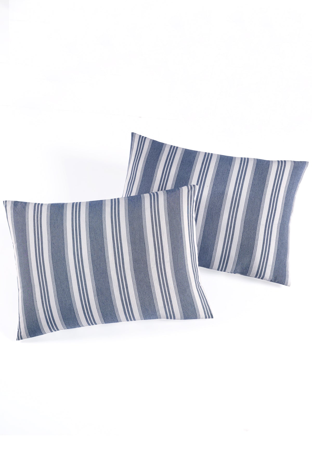 Soft Line Lacivert 2'li Yastık Kılıfı