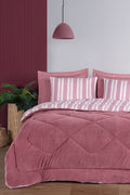 Soft Line Bordo Tek Kişilik Uyku Seti