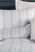 Soft Line Gri Tek Kişilik Nevresim Takımı