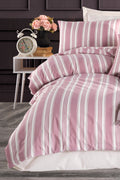 Soft Line Bordo Tek Kişilik Nevresim Takımı