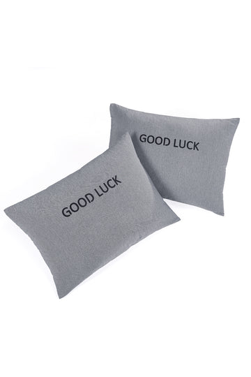 Good Luck Füme 2'li Yastık Kılıfı