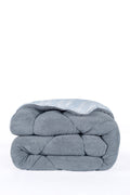 Soft Line Gri Çift Kişilik Yorgan
