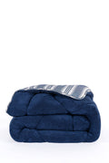 Soft Line Lacivert Çift Kişilik Yorgan