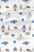 Space Beyaz Tek Kişilik Nevresim Takımı